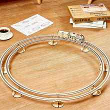 Load image into Gallery viewer, 3D Wooden Puzzles Electric Track Train