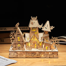 Load image into Gallery viewer, 3D Wooden Puzzles Halloween House