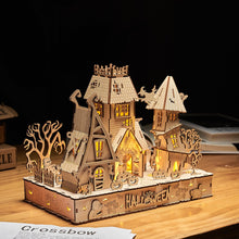 Load image into Gallery viewer, 3D Wooden Puzzles Halloween House