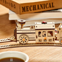 Load image into Gallery viewer, 3D Wooden Puzzles Electric Track Train