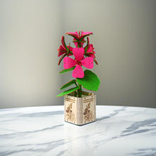 Load image into Gallery viewer, 3D Wooden Puzzles Gardening Series Geranium