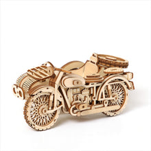 Load image into Gallery viewer, 3d wooden puzzles Vintage Motorcycle
