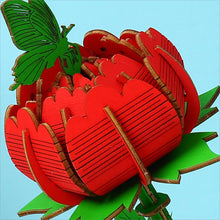 Load image into Gallery viewer, 3D Wooden Puzzles Gardening Series Peony