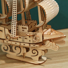 Load image into Gallery viewer, 3D Wooden Puzzles Age of Discovery: Sailboat