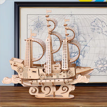 Load image into Gallery viewer, 3D Wooden Puzzles Age of Discovery: Sailboat