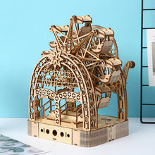 Load image into Gallery viewer, 3D Wooden Puzzles Hand-cranked Ferris Wheel