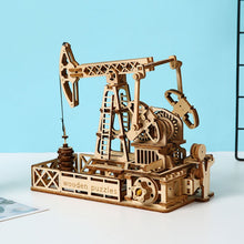 Load image into Gallery viewer, 3D Wooden Puzzles Sport Oilfield Oil Pump