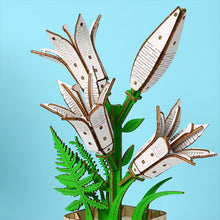 Load image into Gallery viewer, 3D Wooden Puzzles Gardening Series Lily
