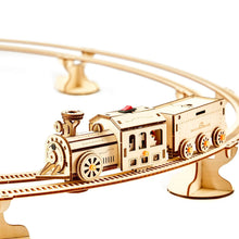Load image into Gallery viewer, 3D Wooden Puzzles Electric Track Train