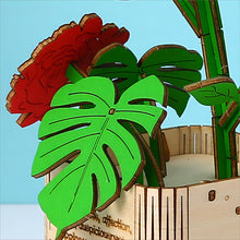 Load image into Gallery viewer, 3D Wooden Puzzles Gardening Series Peony
