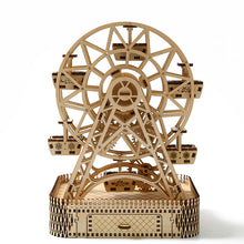 Load image into Gallery viewer, 3D Wooden Puzzles Music Box Ferris Wheel