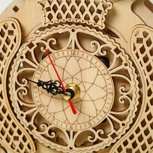 Load image into Gallery viewer, 3d Wooden Puzzles Owl Clock