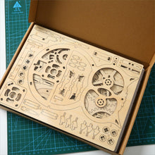 Load image into Gallery viewer, 3d Wooden Puzzles Owl Clock