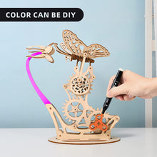 Load image into Gallery viewer, 3d wooden puzzles Mechanical Butterfly