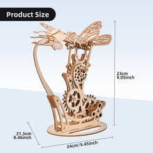 Load image into Gallery viewer, 3d wooden puzzles Mechanical Butterfly