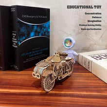Load image into Gallery viewer, 3d wooden puzzles Vintage Motorcycle