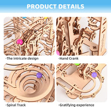 Load image into Gallery viewer, 3D Wooden Puzzles Marble Time Tunnel