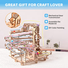 Load image into Gallery viewer, 3D Wooden Puzzles Marble Time Tunnel