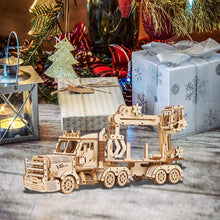 Load image into Gallery viewer, 3D Wooden Puzzles Truck Crane