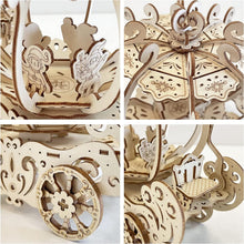 Load image into Gallery viewer, 3D Wooden Puzzles Pumpkin Cart