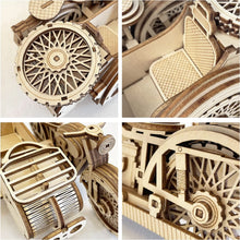Load image into Gallery viewer, 3d wooden puzzles Vintage Motorcycle