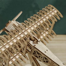 Load image into Gallery viewer, 3d wooden puzzles War Zone: Retro Airplane