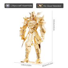 Load image into Gallery viewer, 3D Metal Puzzle Model Building Kits,Knight Of Firmamient Assemble Jigsaw Toy Christmas Birthday Gifts for Adults Kids