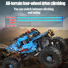 Load image into Gallery viewer, 4WD Off-road Remote Control Car Building Blocks City Racing Car RC Buggy Trucks SUV Pickup Bricks Toys for boys