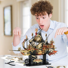 Load image into Gallery viewer, 3D Metal Puzzle THE WIND BREAKER Sky Ship Model Kits DIY Jigsaw Toy For Children