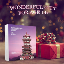 Load image into Gallery viewer, 3D Metal Puzzle Model Building Kits - Yuewang Tower Jigsaw Toy ,Christmas Birthday Gifts for Adults Kids