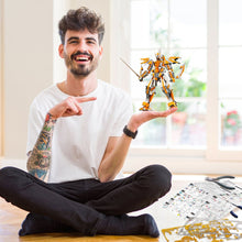 Load image into Gallery viewer, 3D Metal Puzzle-Crescent Blade Armor Model Building Kits DIY Jigsaw Toy For Adults Children