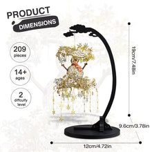 Load image into Gallery viewer, 3D Metal Puzzle -WINTER NIGHT Assemble Jigsaw Toy ,Model Building Kits Christmas and Birthday Gifts for Adults Kids