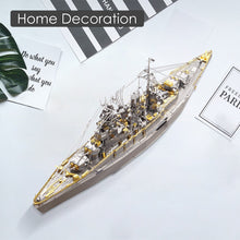 Load image into Gallery viewer, 3D Metal Puzzle Model Building Kits - Nagato Class Battleship Jigsaw Toy ,Christmas Birthday Gifts for Adults Kids