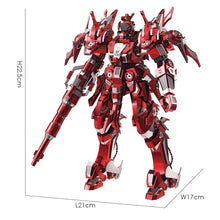Load image into Gallery viewer, 3D Metal Puzzle -RED THUNDER Model Building Kits Jigsaw Toy ,Christmas Birthday Gifts for Adults Kids