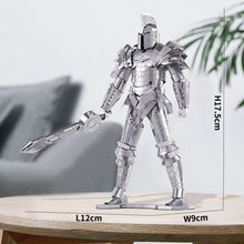 Load image into Gallery viewer, 3D Metal Puzzle-Black Knight  Armor Model Building Kits DIY Jigsaw Toy For Adults Children