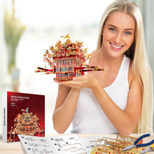 Load image into Gallery viewer, 3D Metal Puzzle -Bridal Sedan Chair Wedding Series Model Building Kits Jigsaw Toy ,Birthday Gifts for Adults Kids