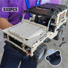 Load image into Gallery viewer, 533Pcs Defender Remote Control Car Building Blocks For RC Car Model SUV City Brick Toys For Children Boys