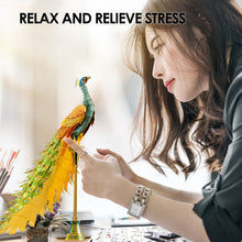 Load image into Gallery viewer, 3D Metal Puzzle-Colorful Peacock  Model Building Kits DIY Jigsaw Toy For Adults Children