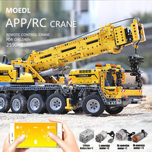Load image into Gallery viewer, Technical Car Motor Power Mobile Crane MK II Truck Model Building Blocks