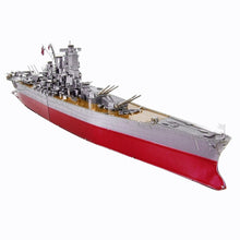 Load image into Gallery viewer, 3D Metal Puzzle Model Building Kits - Battleship Yamat Battleship Jigsaw Toy ,Christmas Birthday Gifts for Adults Kids