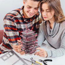 Load image into Gallery viewer, 3D Metal Puzzle Model Building Kits - Yuewang Tower Jigsaw Toy ,Christmas Birthday Gifts for Adults Kids
