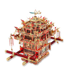Load image into Gallery viewer, 3D Metal Puzzle -Bridal Sedan Chair Wedding Series Model Building Kits Jigsaw Toy ,Birthday Gifts for Adults Kids