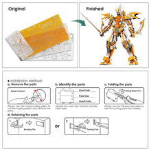 Load image into Gallery viewer, 3D Metal Puzzle-Crescent Blade Armor Model Building Kits DIY Jigsaw Toy For Adults Children