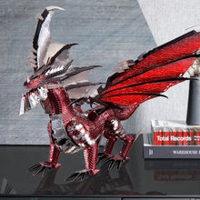 Load image into Gallery viewer, 3D Metal Puzzle The Black Dragon DIY Model Kits Assemble Jigsaw Toy Desktop Decoration GIFT For Adult  Kids