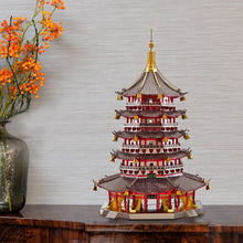 Load image into Gallery viewer, 3D Metal Puzzle Model Building Kits,Leifeng Pagoda DIY Assemble Jigsaw Toy ,Christmas Birthday Gifts for Adults Kids