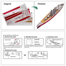 Load image into Gallery viewer, 3D Metal Puzzle Model Building Kits - Battleship Yamat Battleship Jigsaw Toy ,Christmas Birthday Gifts for Adults Kids