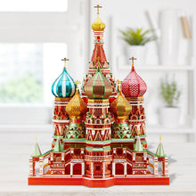 Load image into Gallery viewer, 3D Metal Puzzle Model Building Kits-Saint Basil's Cathedral Jigsaw Toy ,Christmas Birthday Gifts for Adults Kids