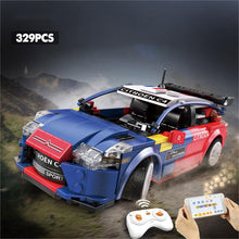 Load image into Gallery viewer, Citroen WRC 2008 Champion Vehicle Building Blocks City Remote Control Racing Car RC Super Sports Car Bricks Toys Boys Gifts
