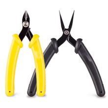 Load image into Gallery viewer, 2Pcs Assembly Tool 3D Metal Model Kits Tools Set for Assembling Clipper & Needle Nose Pliers