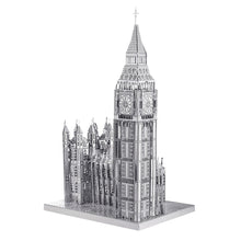 Load image into Gallery viewer, 3D Metal Puzzle Model Kits Big Ben Building Kits DIY Toy for Teens Best Birthday Gifts